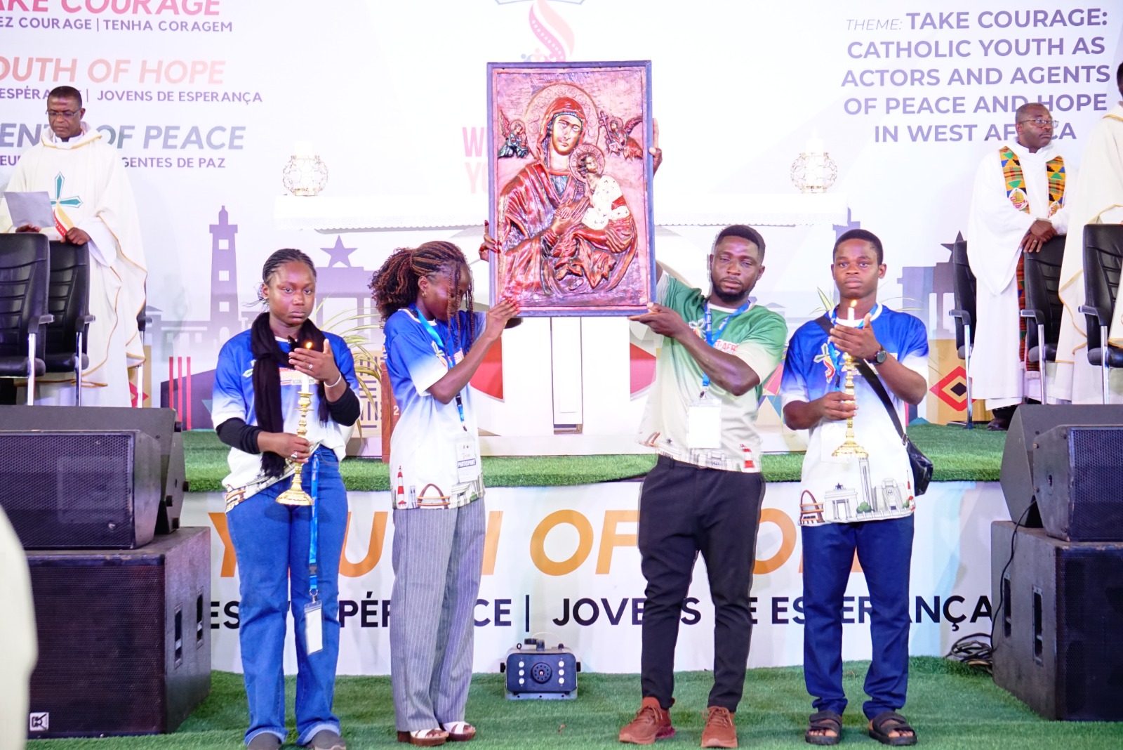 Accra: Des journées des jeunes ouvertes avec joie et espérance